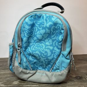 Lands End Girls  Lunch Box EZ Wipe Side Bottle Pocket